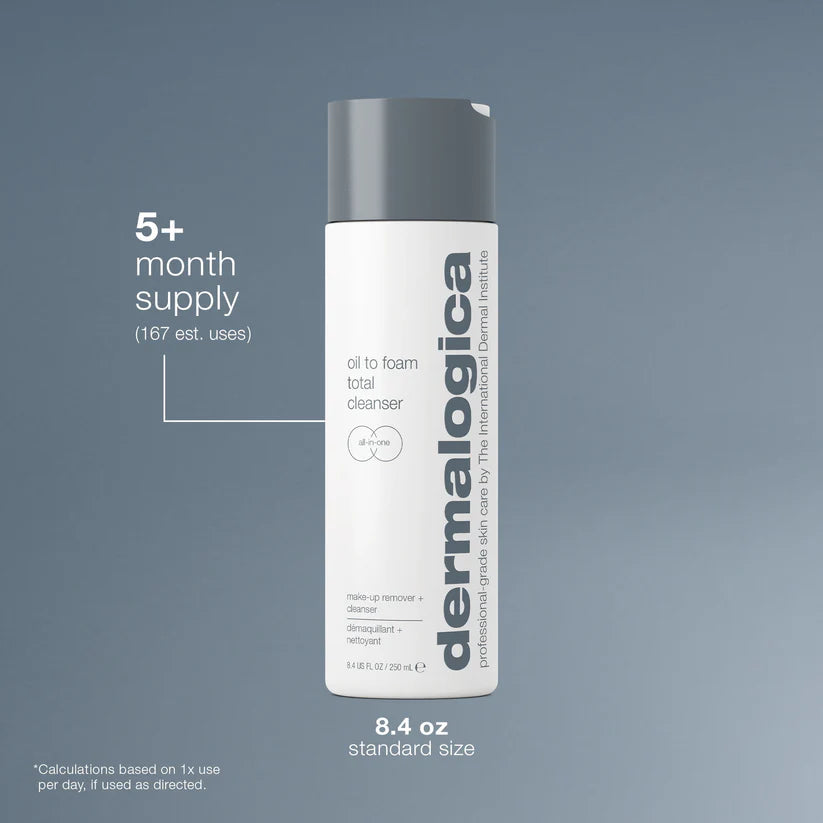 oil to foam total cleanser