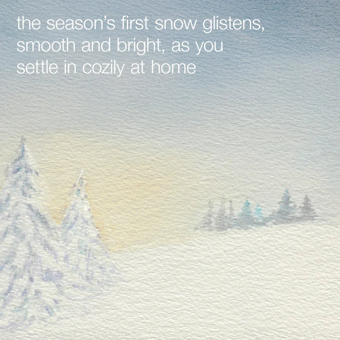 first snow of the season bundle (seasonal edition canister + refill)