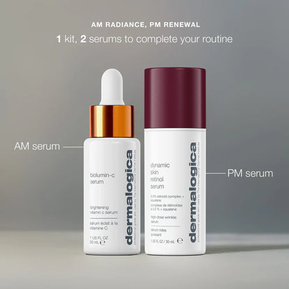 am radiance + pm renewal kit (2 full-size)
