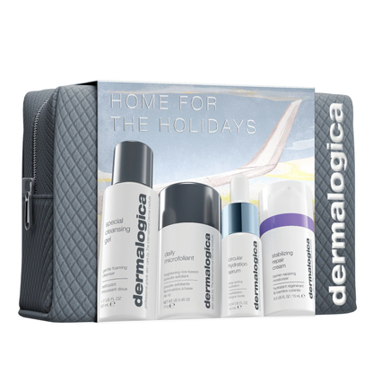 home for the holidays set (4 travel-size + bag)