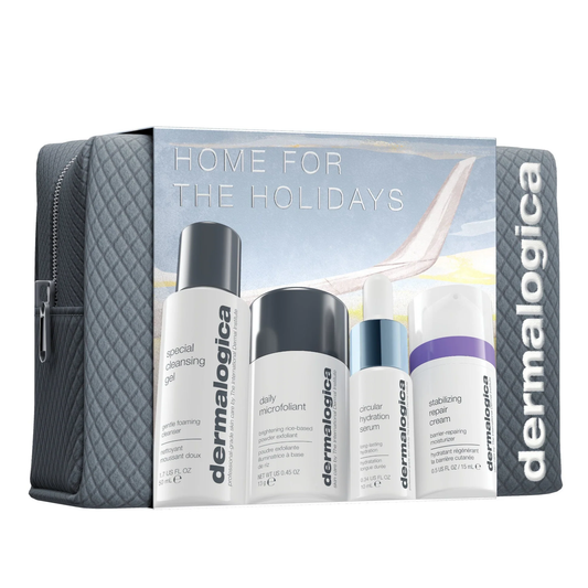 home for the holidays set (4 travel-size + bag)