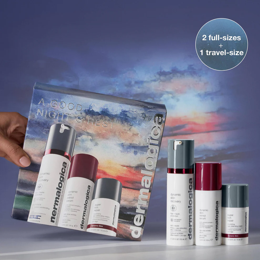 a goodnights rest set (2 full-size + 1 travel-size)