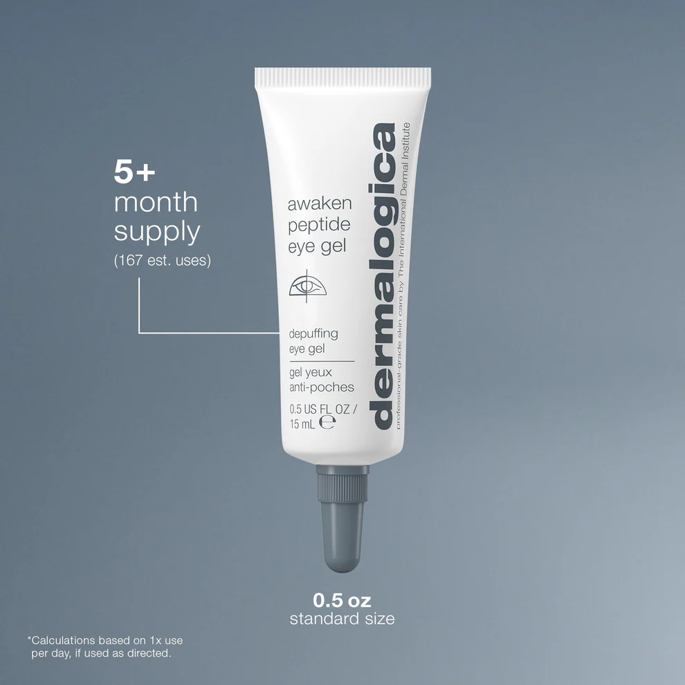 awaken peptide depuffing eye gel