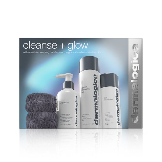 cleanse + glow set (3 full-size + free gift)