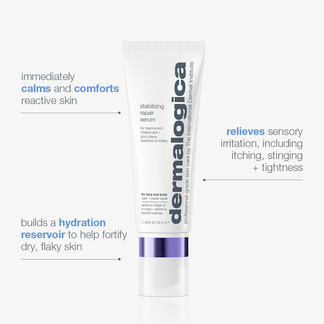 stabilizing repair face + body serum