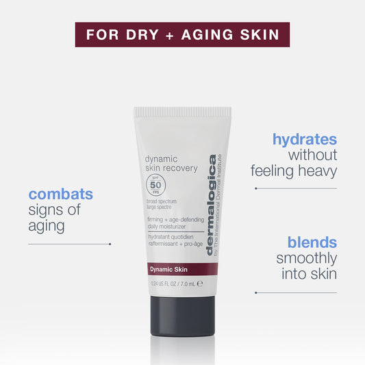 dynamic skin recovery spf50 moisturizer 7ml (worth RM79)