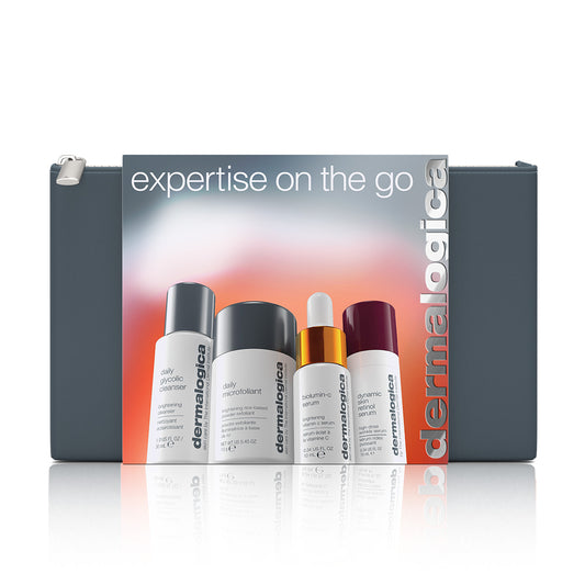 expertise on the go set (4 luxe trial size + free bag)