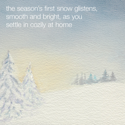 first snow of the season bundle (seasonal edition canister + refill)