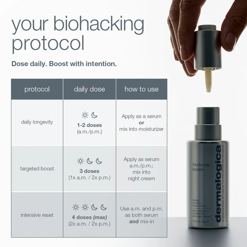 futurecode booster damage-correcting longevity serum