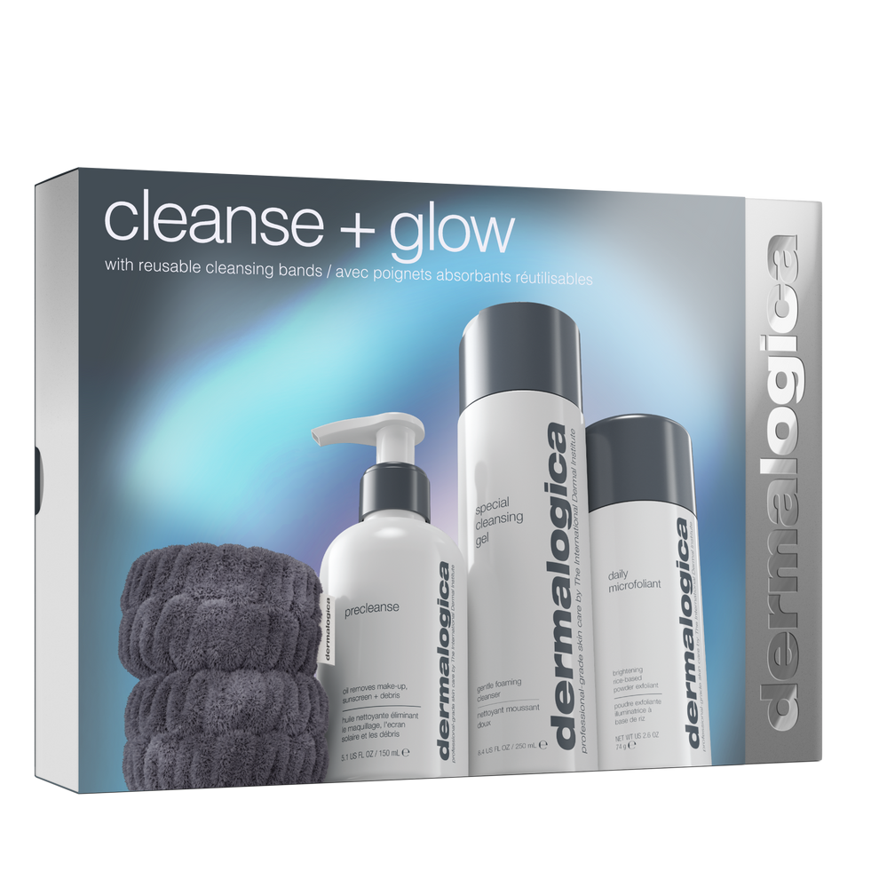 cleanse + glow set (3 full-size + free gift)