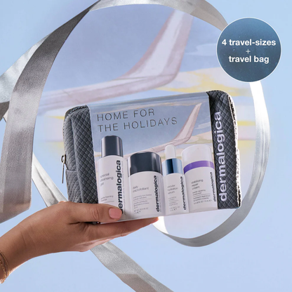 home for the holidays set (4 travel-size + bag)