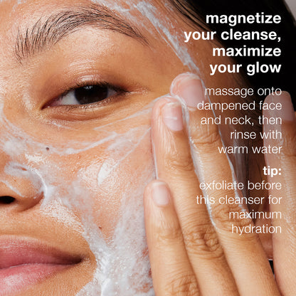 magnetic[+] afterglow cleanser 295ml
