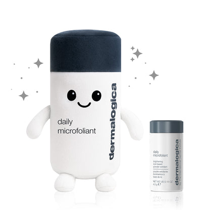 dermalogica blind box with plushie (includes 1 mini) (worth RM105)