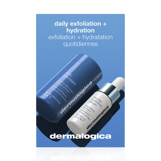 daily exfoliation + hydration (2 travel-size)