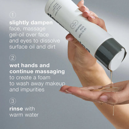 oil to foam total cleanser