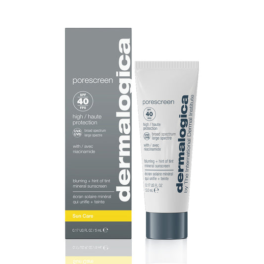 porescreen mineral sunscreen spf40 5ml