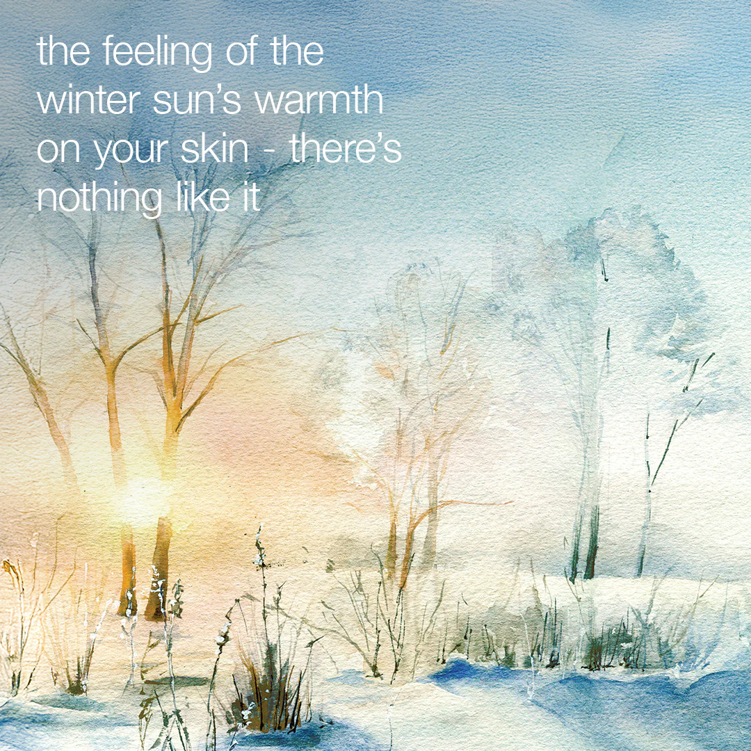 warmth of the winter sun set (3 travel-size)