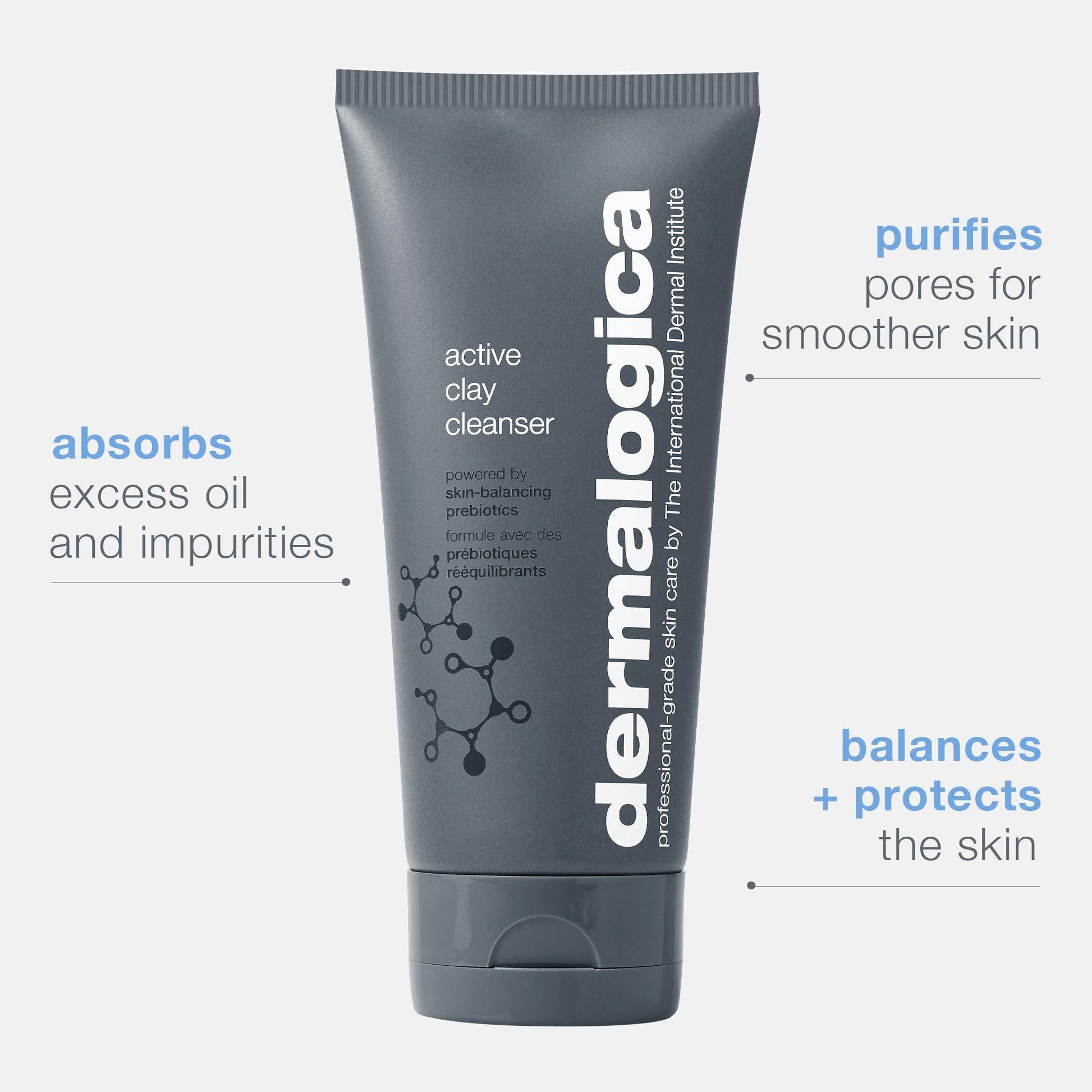 active clay cleanser, removes excess oil and impurities - Dermalogica Malaysia