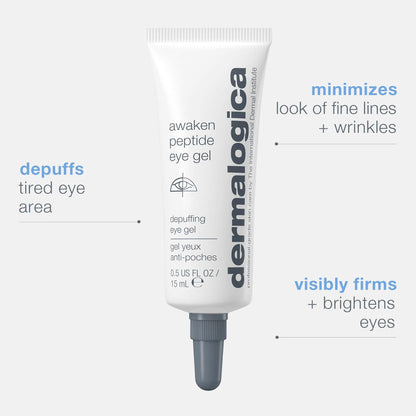 awaken peptide depuffing eye gel 6ml - Dermalogica Malaysia