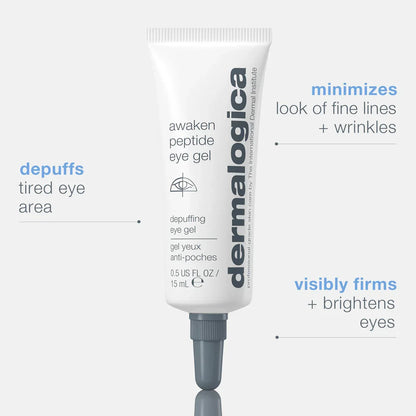 awaken peptide depuffing eye gel