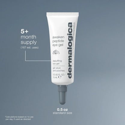 awaken peptide depuffing eye gel
