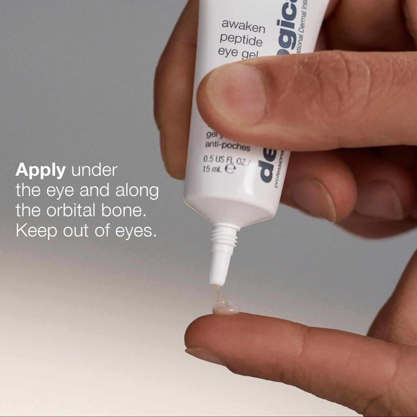 awaken peptide depuffing eye gel