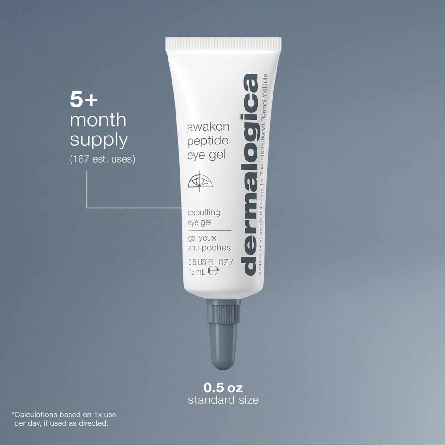 awaken peptide depuffing eye gel
