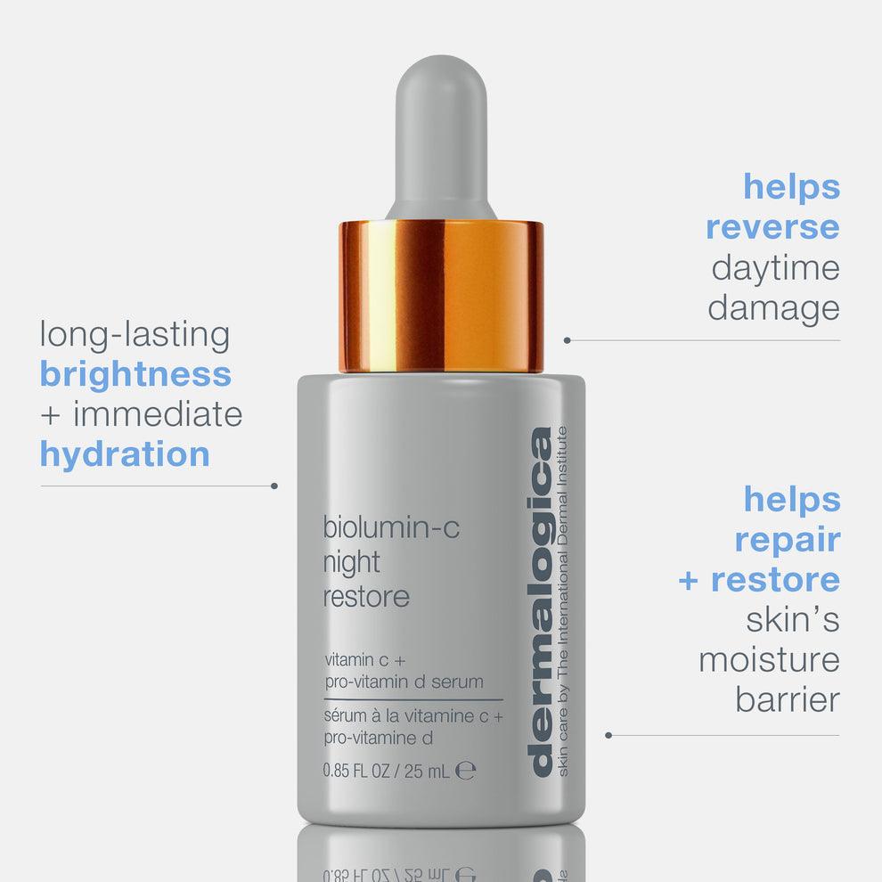 biolumin-c night restore serum sachet - Dermalogica Malaysia