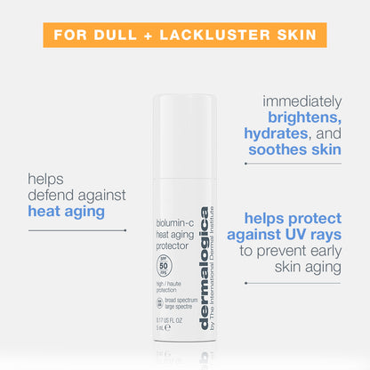 biolumin-c heat aging protector spf50 5ml (worth RM60)