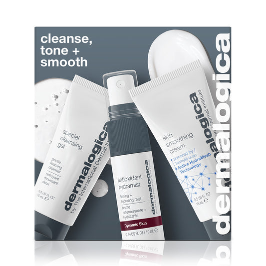 cleanse, tone + smooth (3 travel-size) (worth RM167)