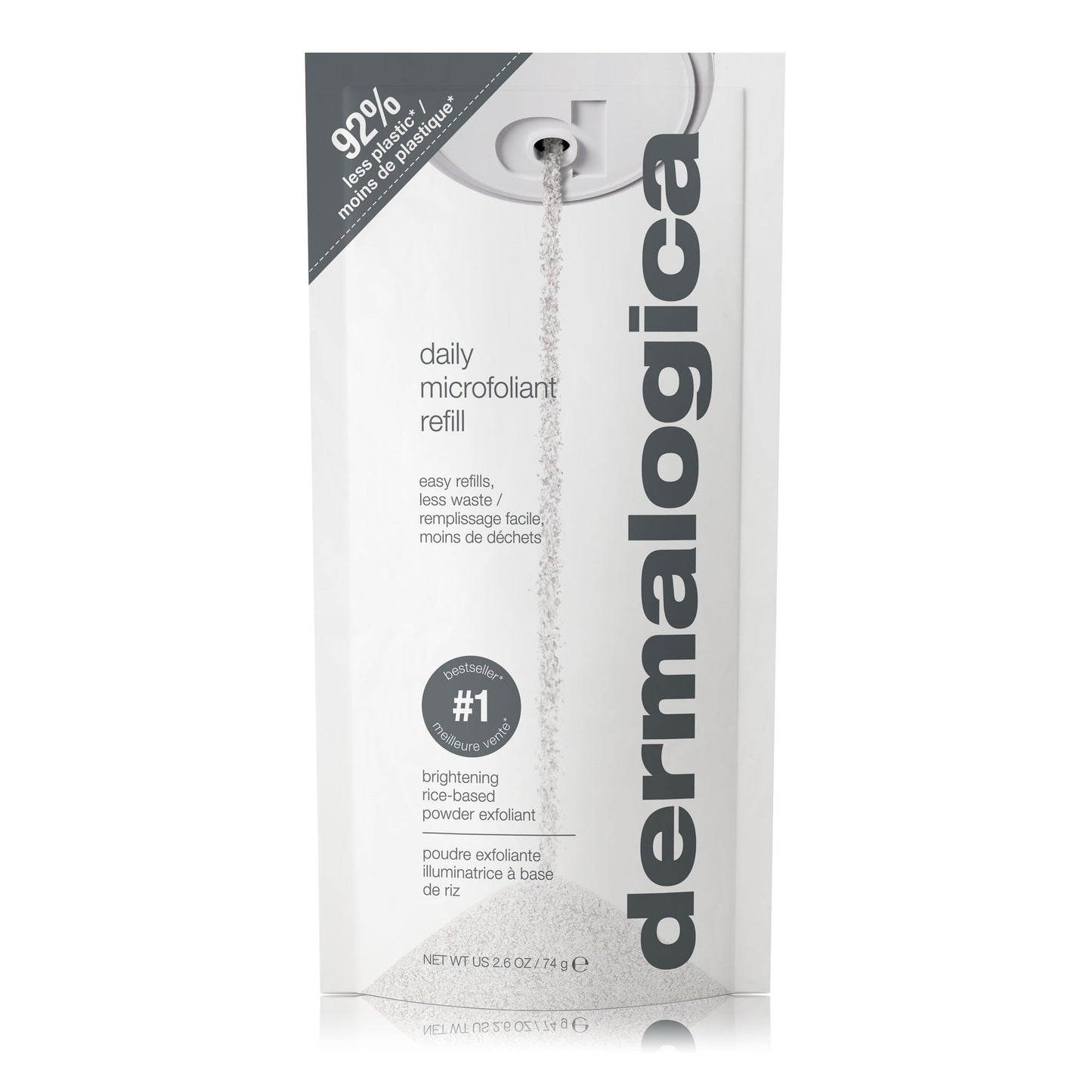 daily microfoliant exfoliator 74g refill pack