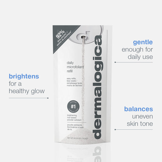 daily microfoliant exfoliator 74g refill pack