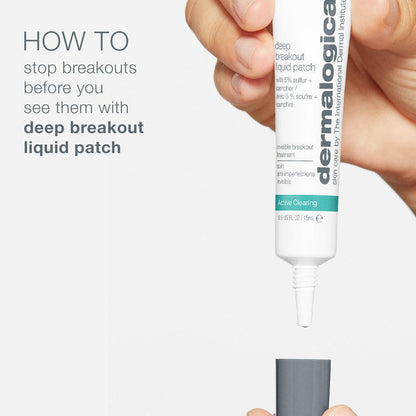 deep breakout invisible liquid patch - Dermalogica Malaysia