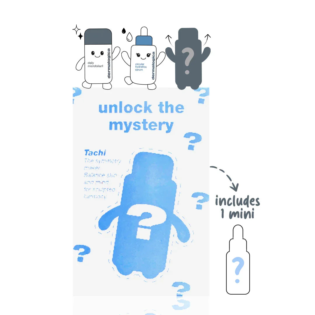 dermalogica blind box with plushie (includes 1 mini) (worth RM105)