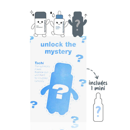 dermalogica blind box with plushie (includes 1 mini) (worth RM105)