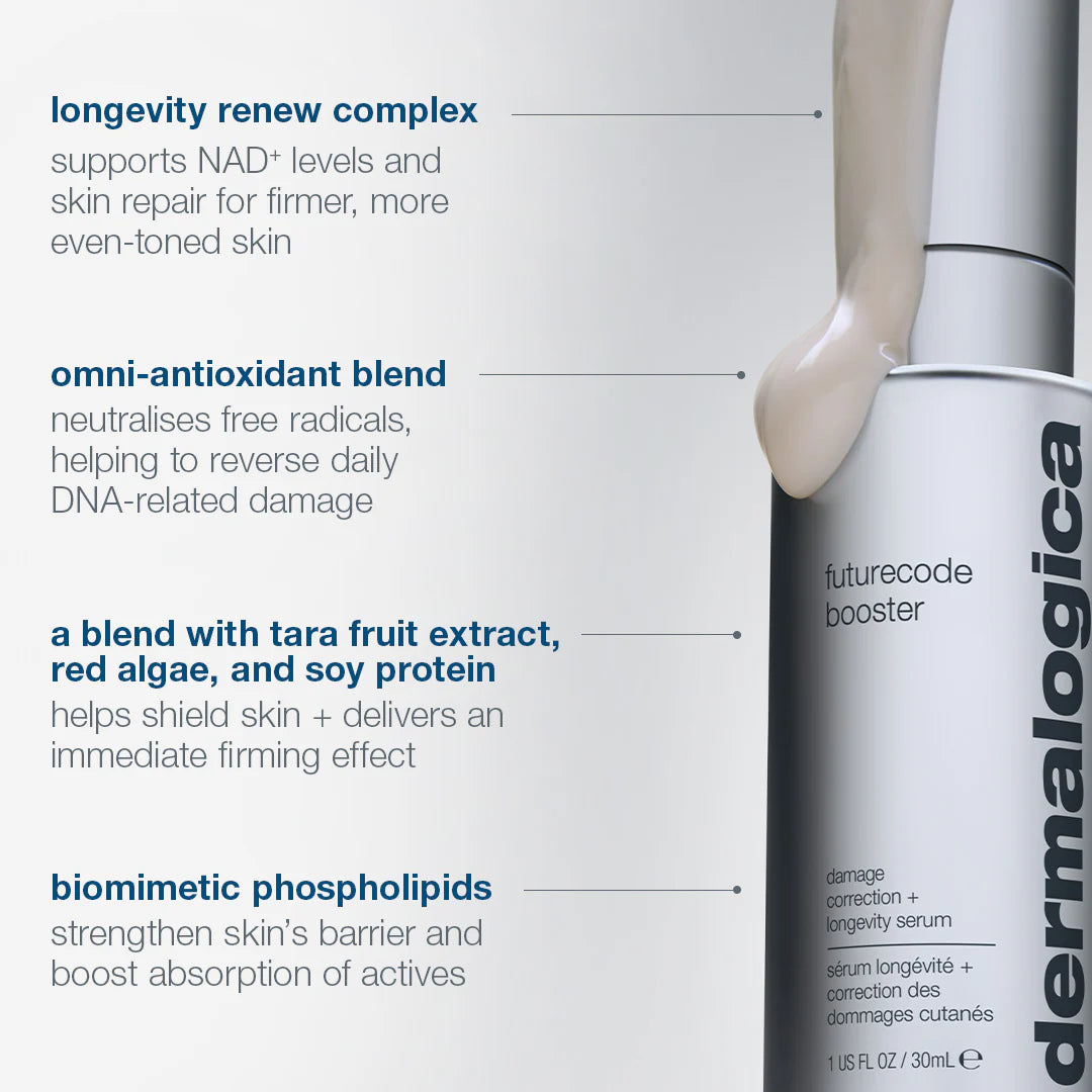 futurecode booster damage-correcting longevity serum