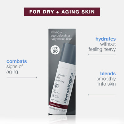 dynamic skin recovery spf50 moisturizer 15ml (worth RM169)