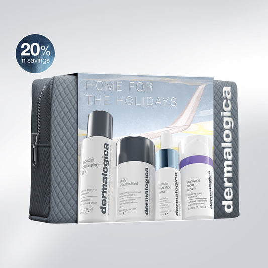 home for the holidays set (4 travel-size + bag)