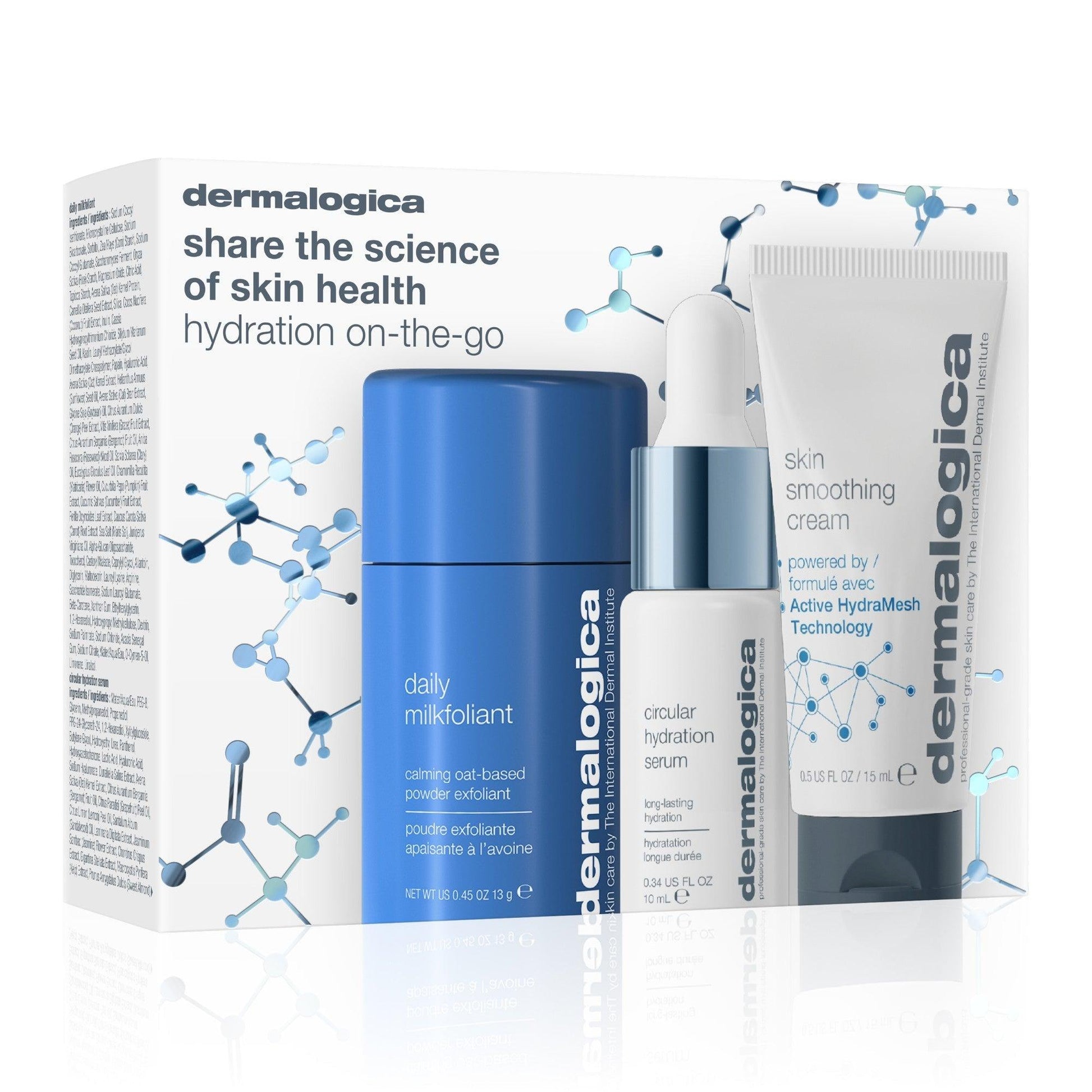 hydration on-the-go set (3 travel size) - Dermalogica Malaysia
