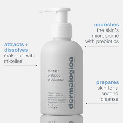 pembersih pra-micellar prebiotik