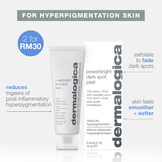 peel bintik gelap powerbright 10ml (bernilai RM99) mengangkat bintik gelap dengan ketara dalam hanya 5 penggunaan