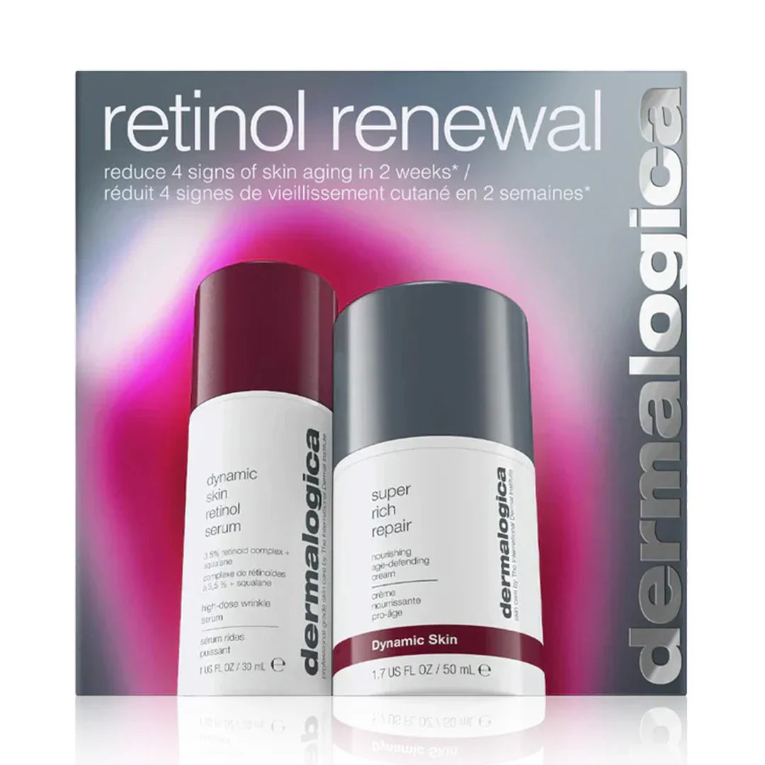 set retinol + pembaharuan (2 saiz penuh)