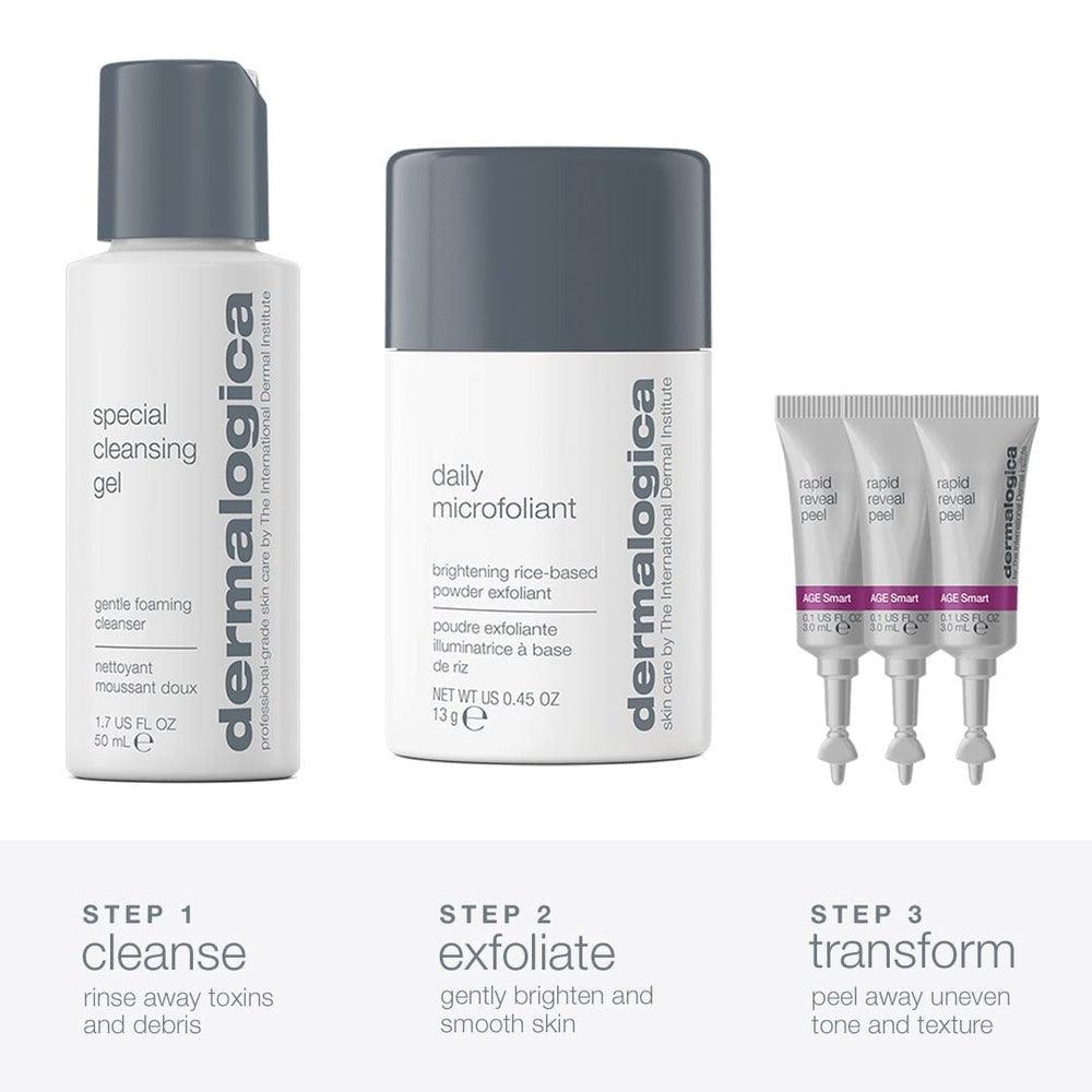 the peel power up set (worth RM238) - Dermalogica Malaysia